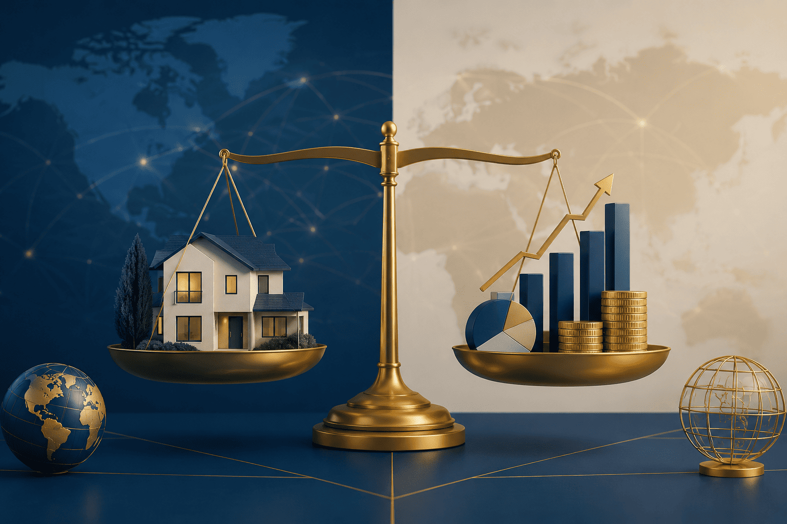 Immobilier vs financier : que choisir quand on est expatrié ?